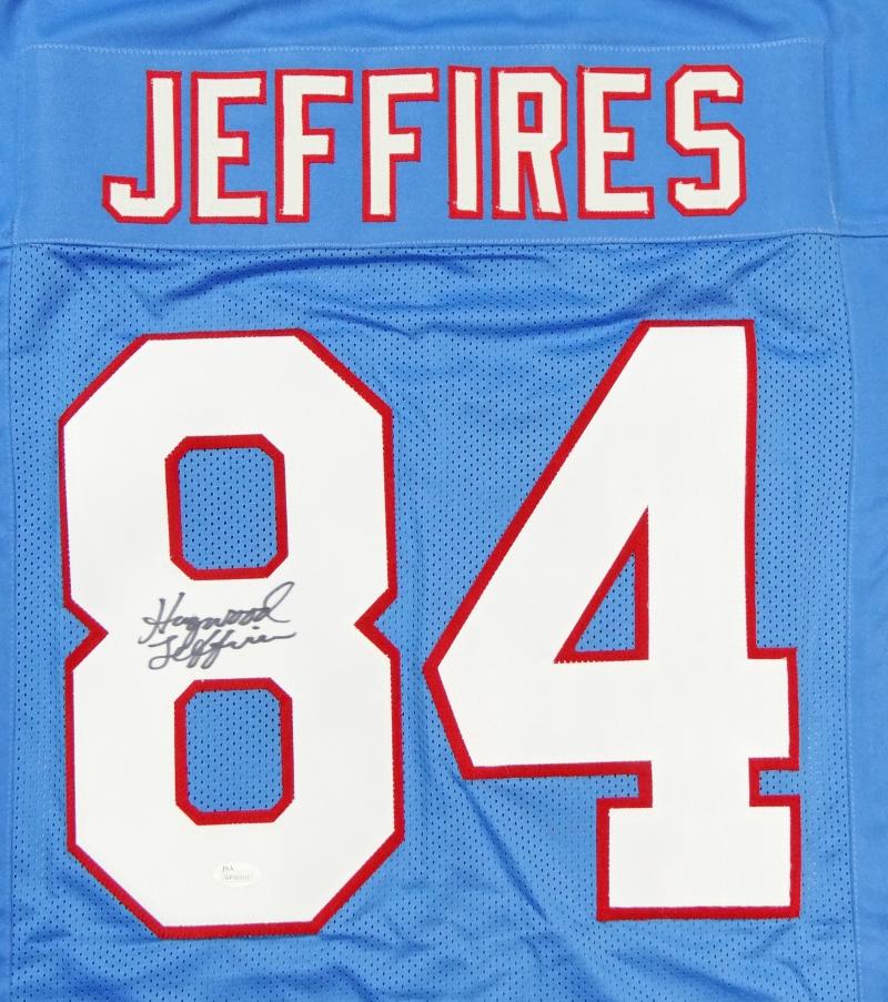 Earl Campbell Autographed White Pro Style Jersey w/HOF - Beckett W Auth 4  at 's Sports Collectibles Store