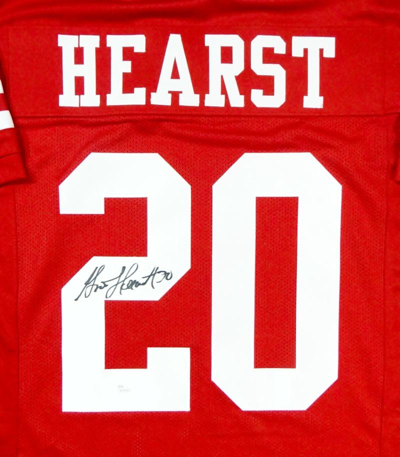 Garrison Hearst Authentic Signed Pro Style Jersey Autographed JSA