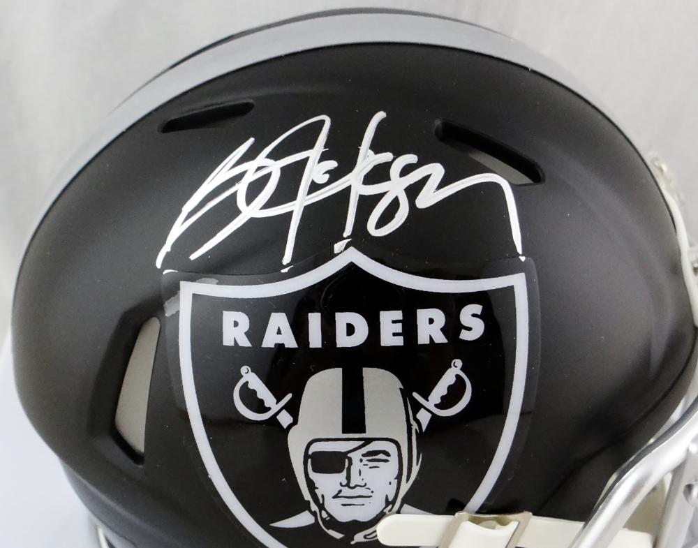 Bo Jackson Signed Las Vegas Raiders Full Size Helmet BAS COA Autograph  Oakland