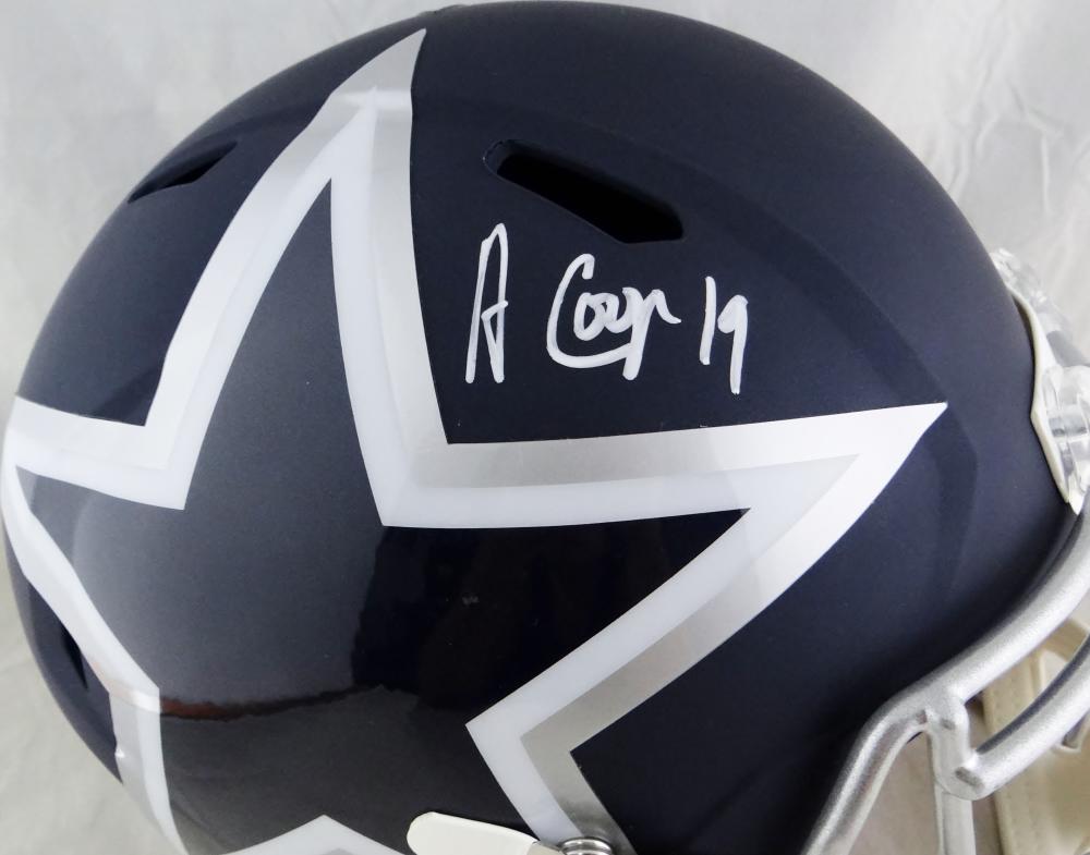 Amari Cooper Signed Helmet - Full Size Authentic Speed Jsa