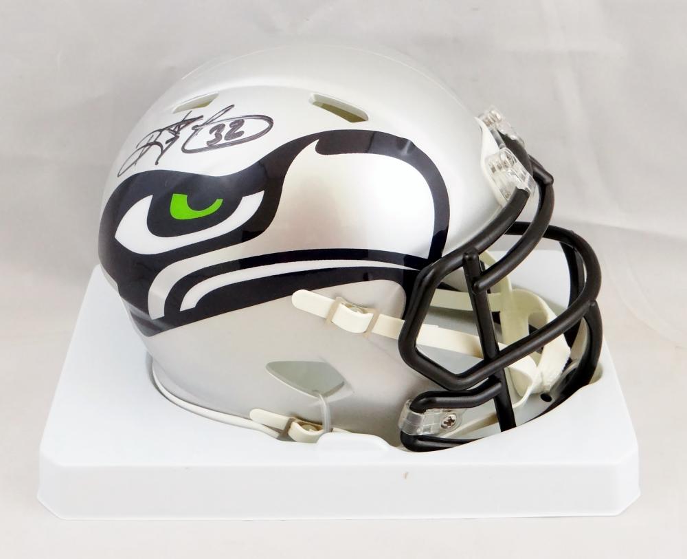 Ricky Watters Autographed Seahawks AMP Speed Mini Helmet- Beckett Auth –  The Jersey Source