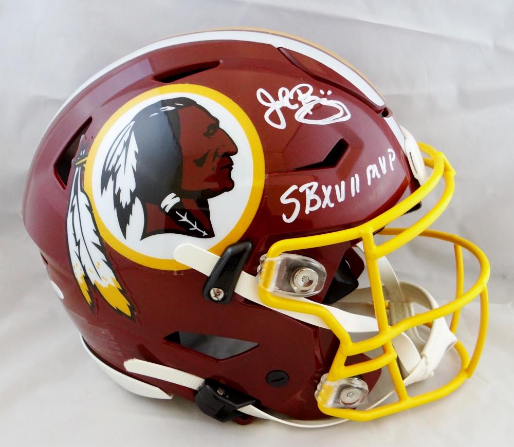 John Riggins Autographed Washington Redskins TB 1982 Mini Helmet- JSA – The  Jersey Source