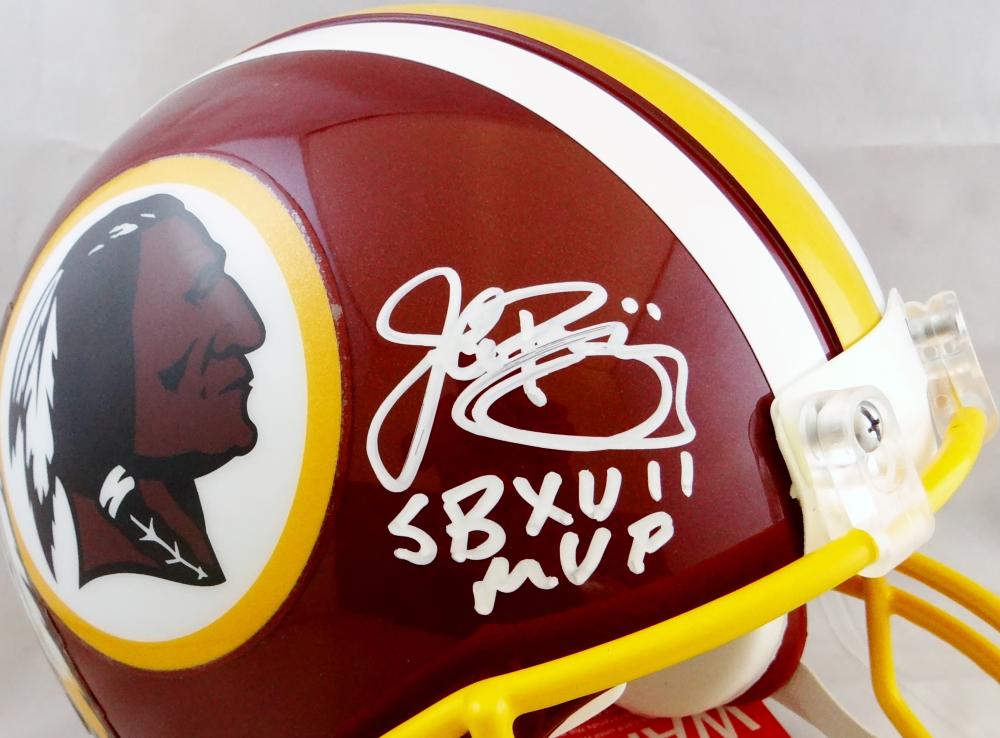 John Riggins Autographed Washington Redskins Logo Football- JSA W Auth –  The Jersey Source