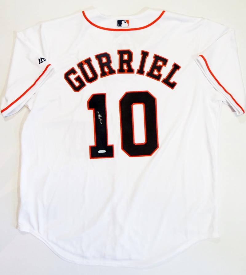 Yuli Gurriel Autographed Houston Astros White Jersey - Tristar