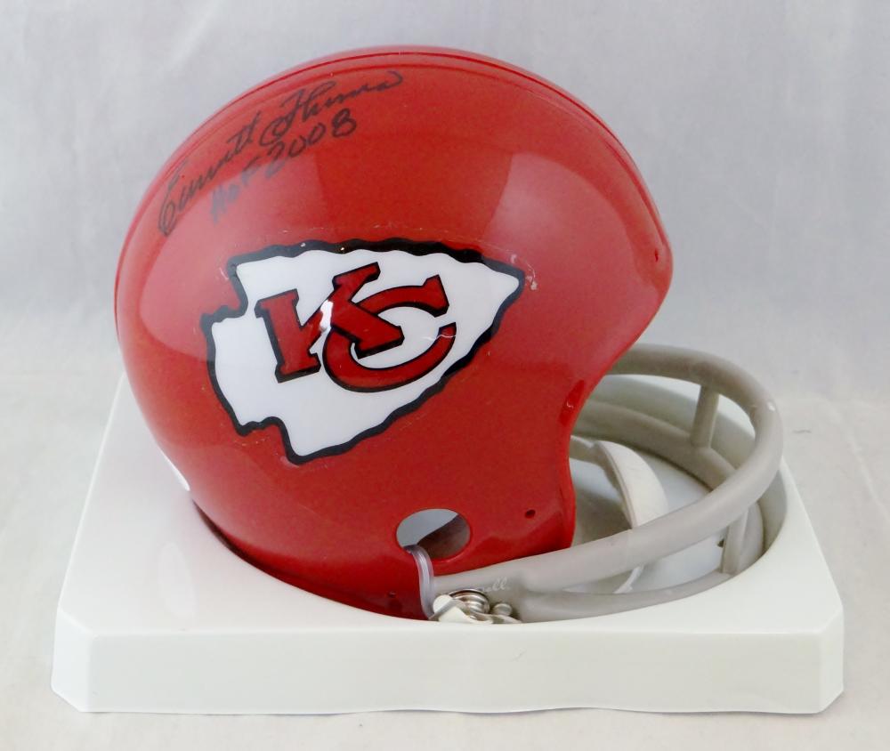 Emmitt Thomas Autographed KC Chiefs 63-73 TB Mini Helmet w/HOF - JSA A –  The Jersey Source