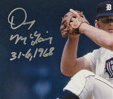Denny McLain Autographed Detroit Tigers 8x10 Pitching PF Photo w/Insc- JSA W Auth *Silver