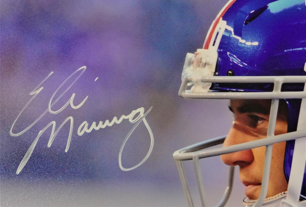 Eli Manning New York Giants Fanatics Authentic Autographed White