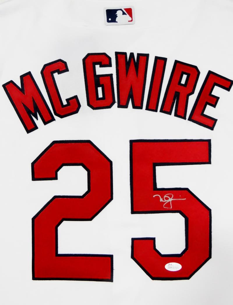 Mark McGwire Autographed St Louis Cardinals Signed Majestic