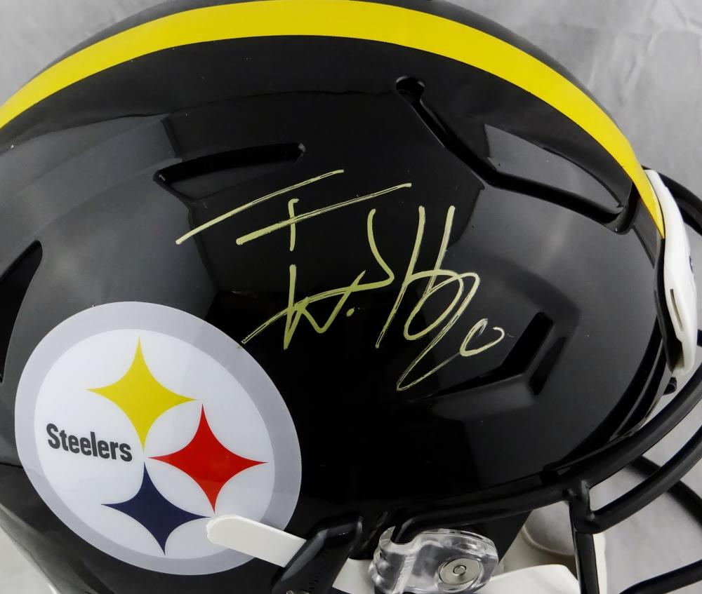 TJ Watt Signed Pittsburgh Steelers Speed Flex Authentic STS NFL Helmet