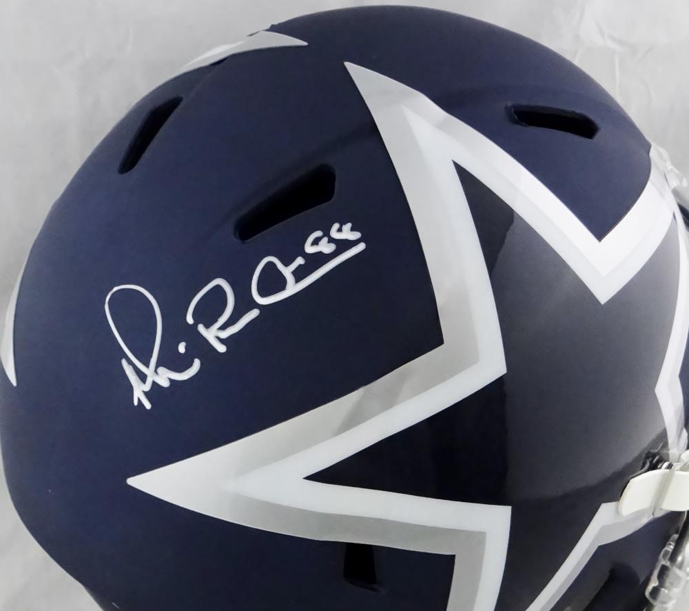 Ezekiel Elliott Autographed Signed Dallas Cowboys Amp Full Size Speed Replica  Helmet Beckett Beckett