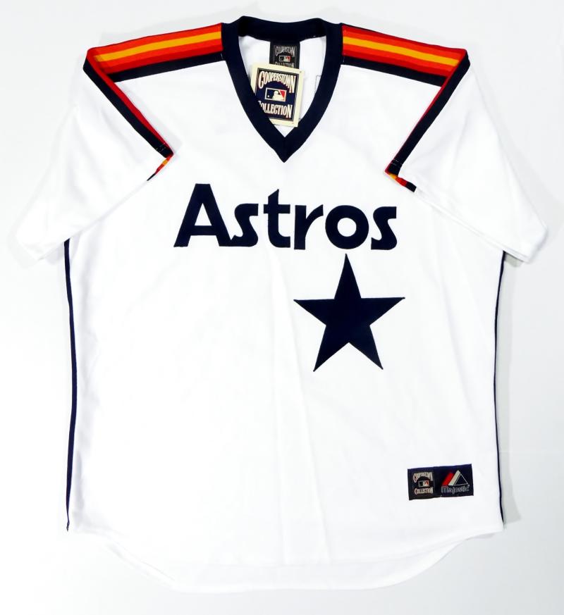 Jose Altuve Signed Houston Astros White w/ Rainbow Majestic MLB