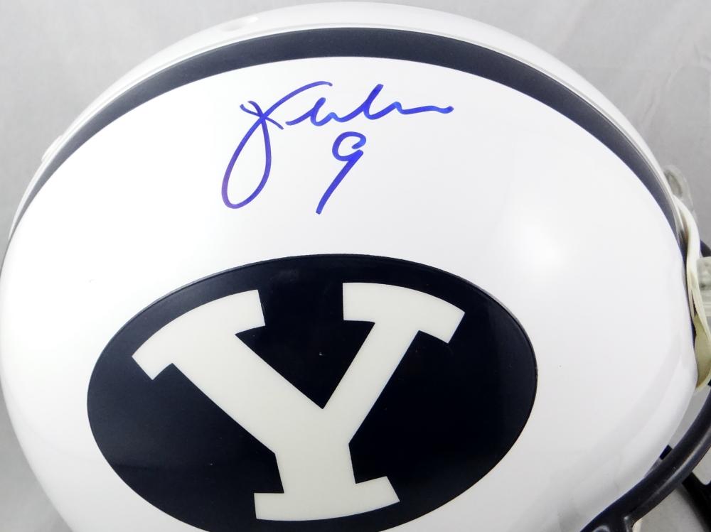 JIM McMAHON SIGNED AUTOGRAPHED BRIGHAM YOUNG BYU