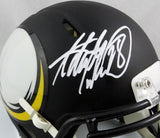 Adrian Peterson Autographed Minnesota Vikings AMP Mini Helmet - Beckett Auth *White