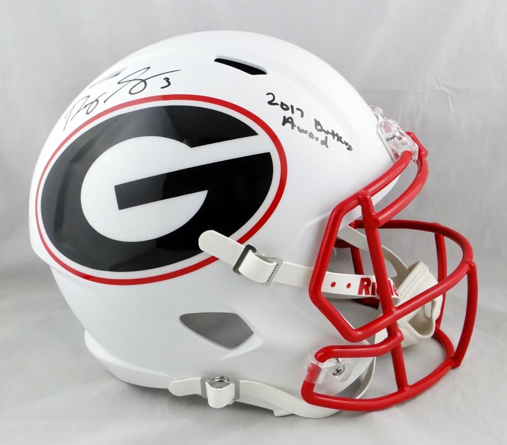 Roquan smith 2024 signed helmet