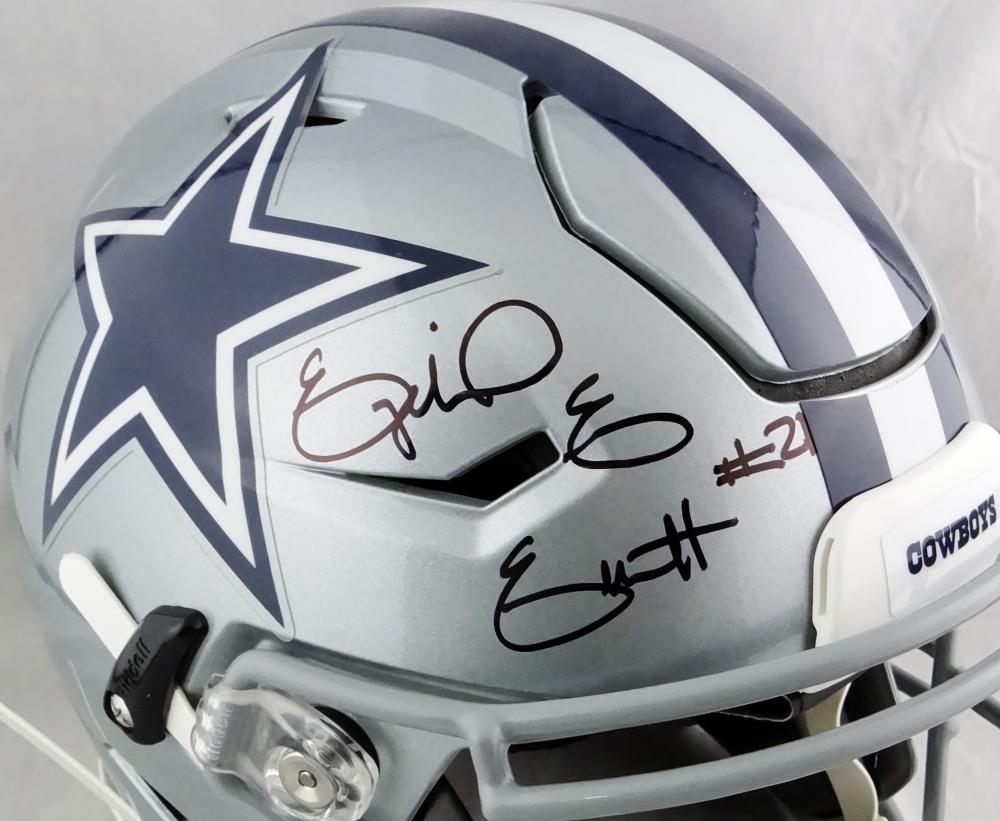 Ezekiel Elliott Signed/Autographed Speed Authentic Helmet Beckett Dallas  Cowboys