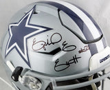 Ezekiel Elliott Autographed Dallas Cowboys F/S SpeedFlex Authentic Helmet- Beckett Auth Image 2