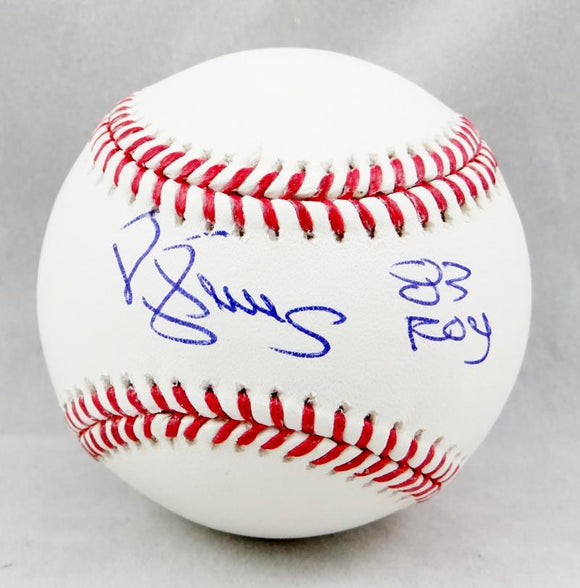 Darryl Strawberry Autographed Rawlings OML Baseball W/ 83 ROY- JSA Witnessed Auth