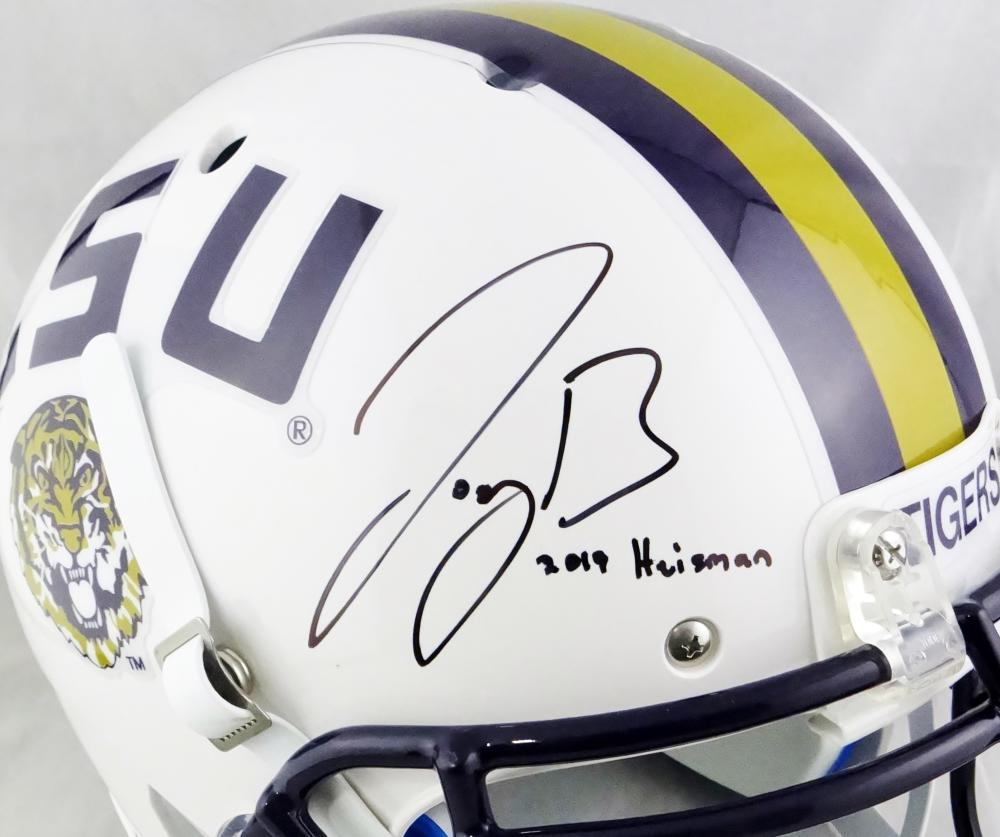 Joe Burrow Signed Signed White LSU Tigers Schutt Rep Helmet - JSA/Fanatics  Holo