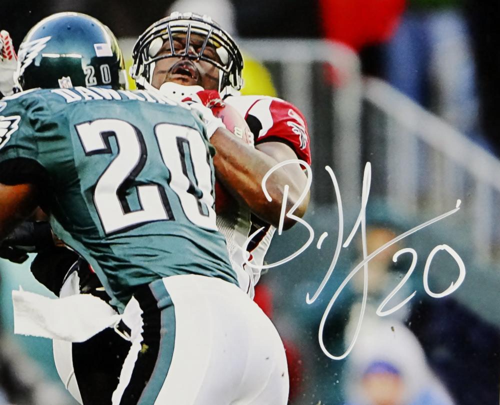 Brian Dawkins Philadelphia Eagles Autographed 16x20 Hit on