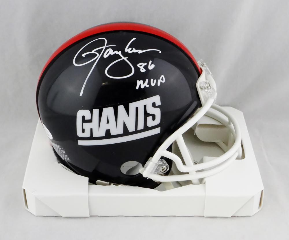 Lawrence Taylor Autographed NY Giants TB 81-99 Mini Helmet w/ 86