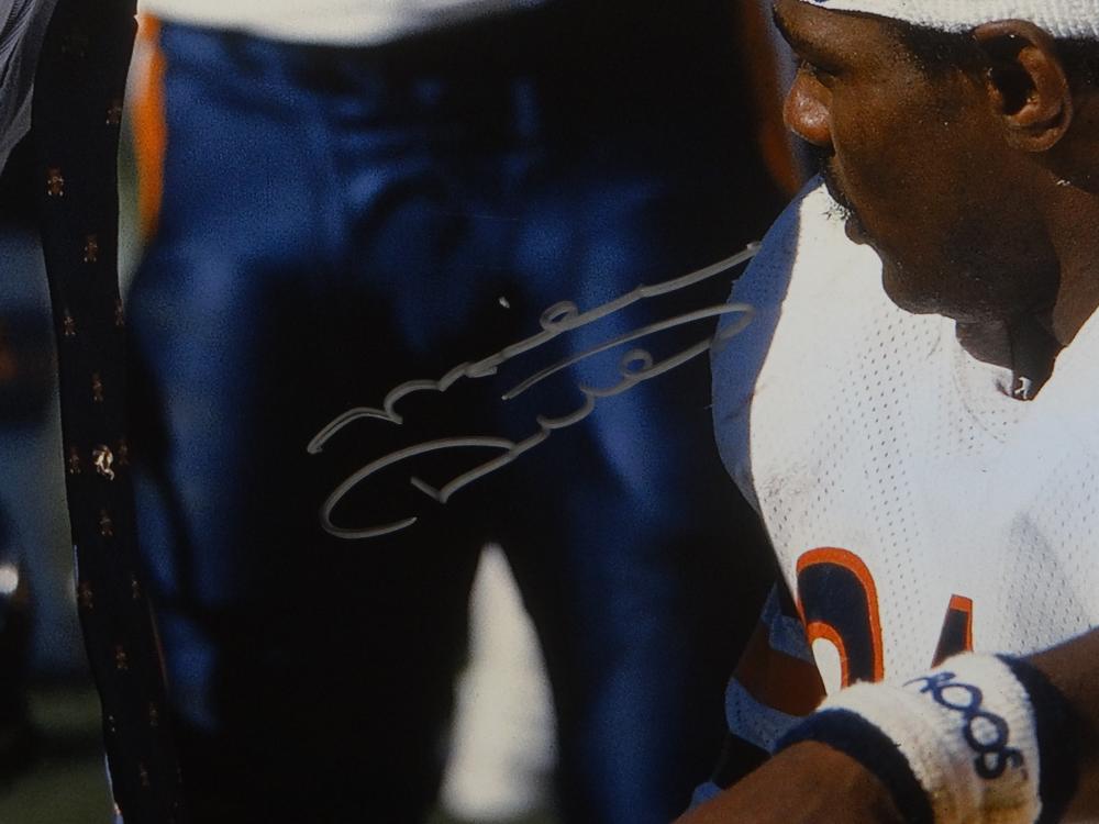 Mike Ditka Autographed Chicago Bears 16x20 With Walter Payton Photo- J –  The Jersey Source