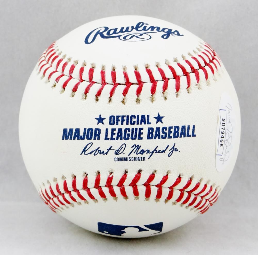 Fernando Tatis Jr Autographed Rawlings OML Baseball - JSA Auth – The Jersey  Source