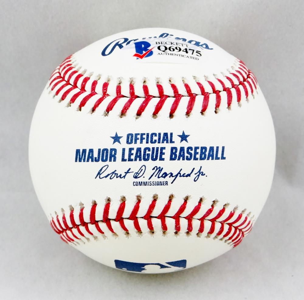 Carlos correa clearance autographed baseball