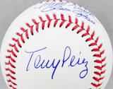 Big Red Machine Autographed Rawlings OML Baseball w/ 4 Signatures - JSA W Auth