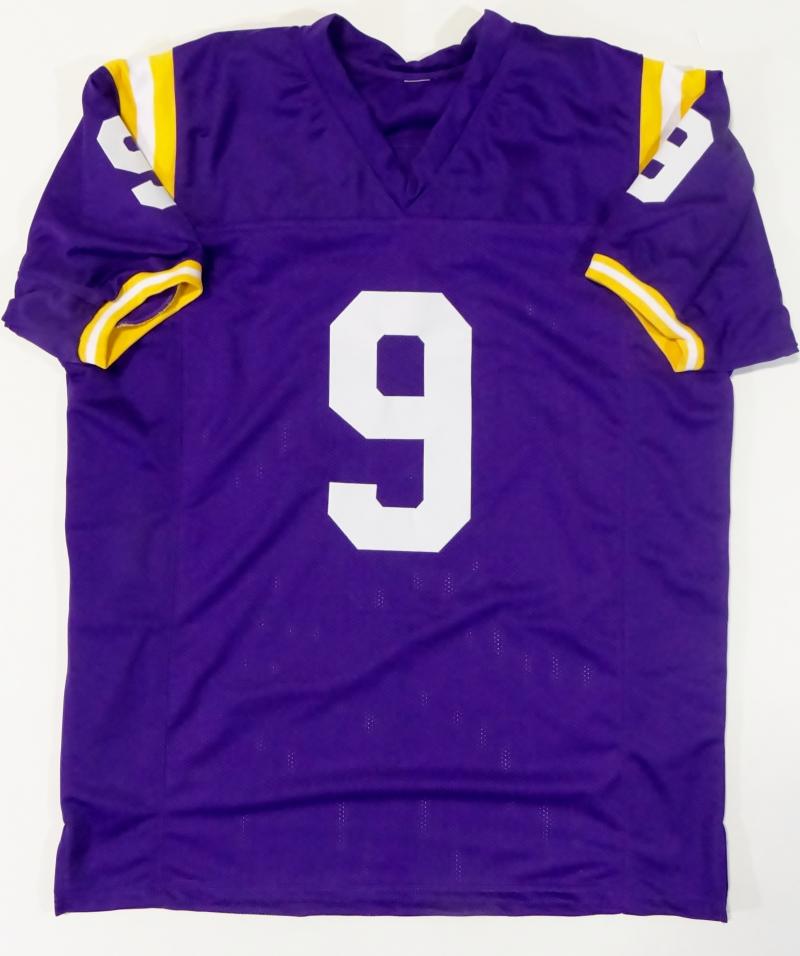 joe burrow wearing vikings jersey