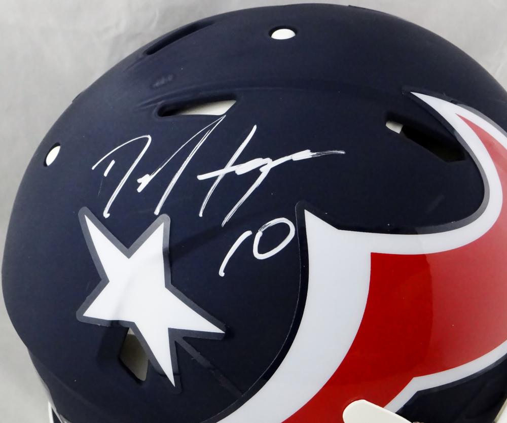 : DeAndre Hopkins Autographed Texans AMP Speed F/S