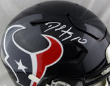 Deandre Hop Autographed Houston Texans F/S SpeedFlex Helmet - JSA W Auth *White