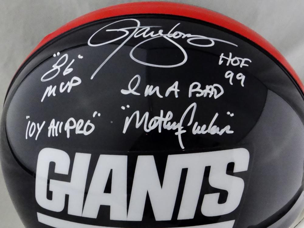 Lawrence Taylor Autographed New York Giants Eclipse Full Size Helmet w/ JSA  COA - Main Line Autographs