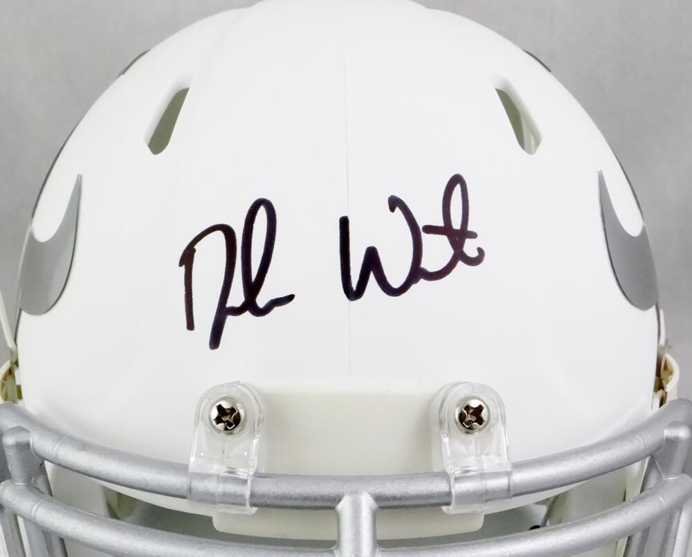 Deshaun Watson signed autographed Texans white panel football JSA
