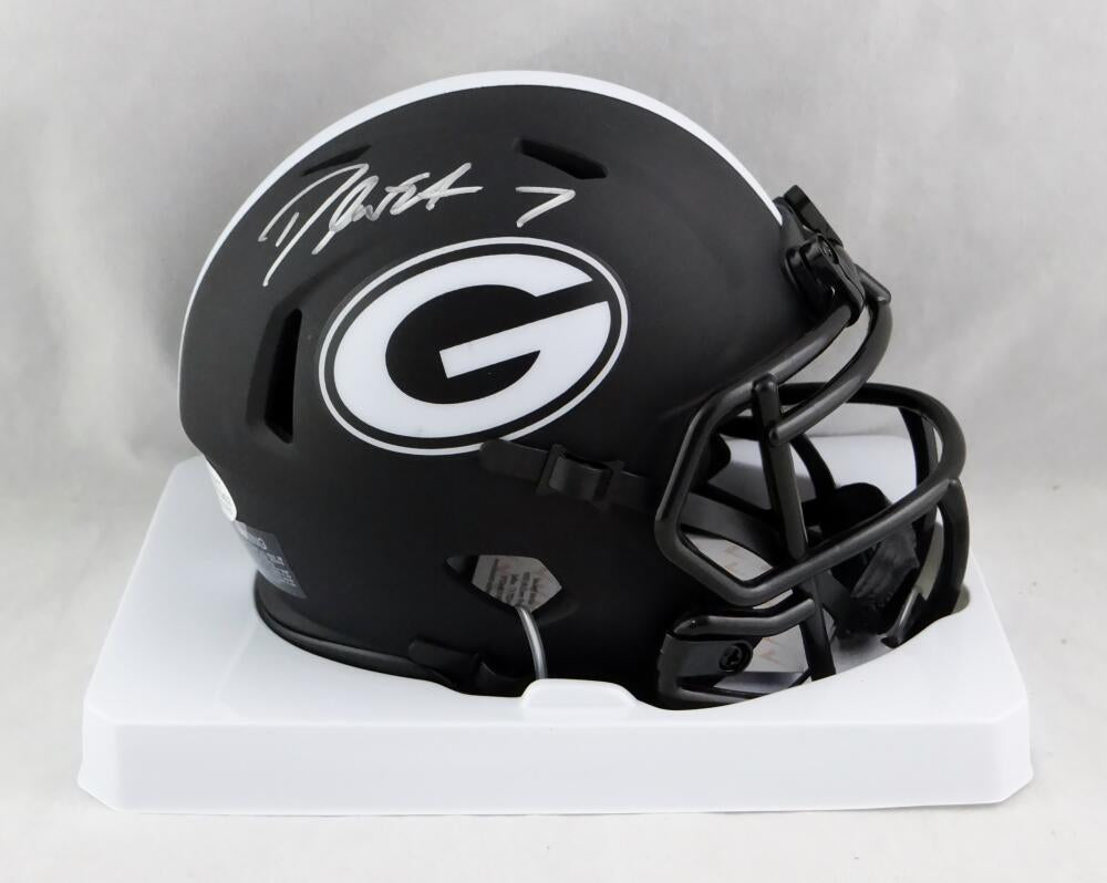 D'Andre Swift Georgia Bulldogs Autographed Riddell Speed Mini Helmet