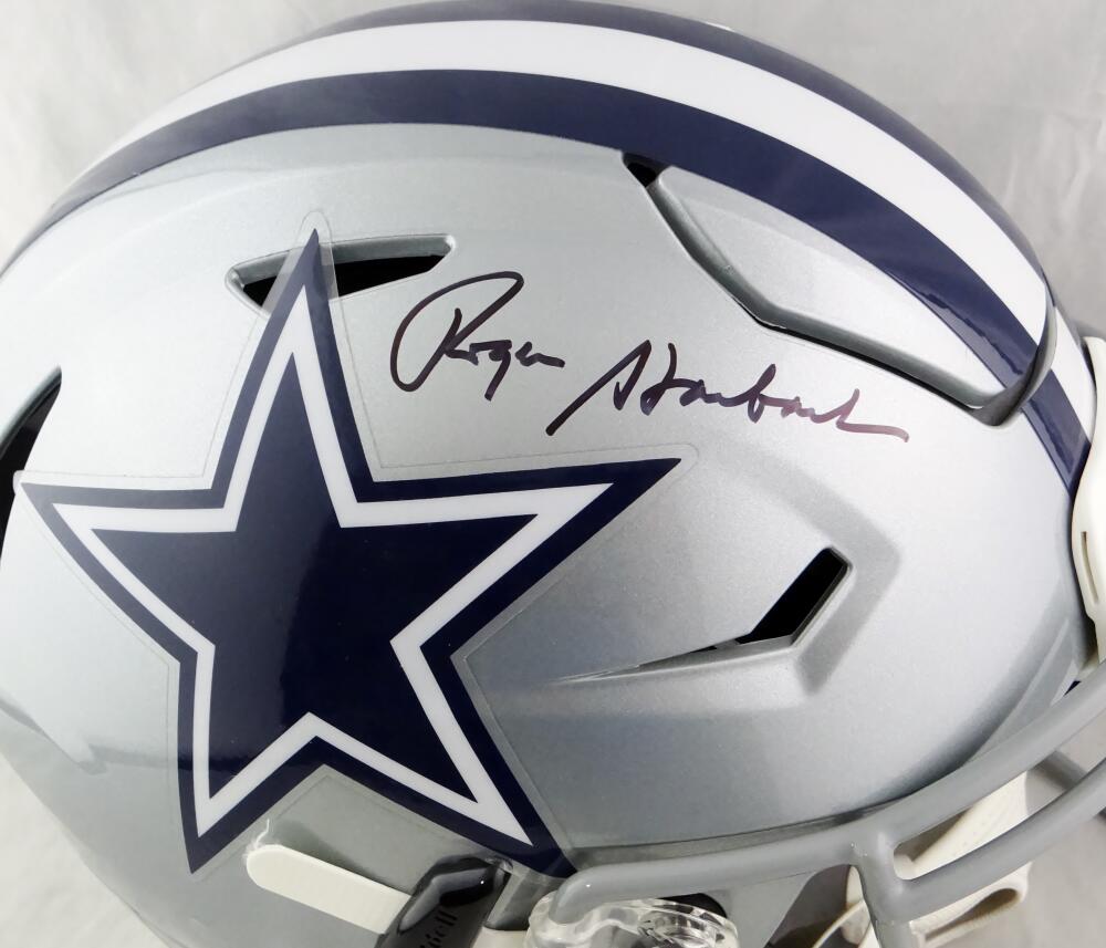 Roger Staubach Autographed Dallas Cowboys F/S SpeedFlex Authentic Helm –  The Jersey Source