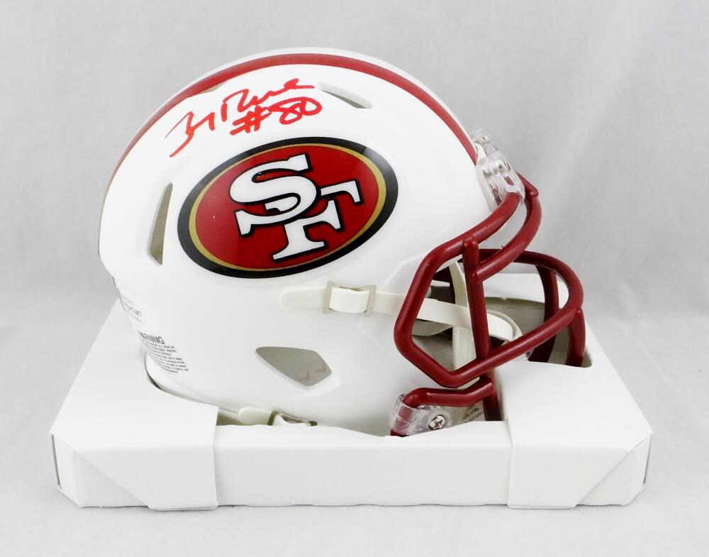 Jerry Rice Autographed San Francisco 49ers Mini Helmet –