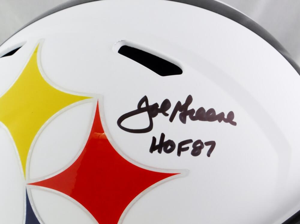 Joe Greene Autographed Signed Pittsburgh Steelers FS Helmet 