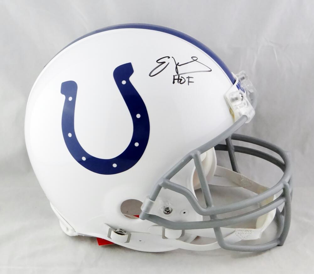 Indianapolis Colts Edgerrin James Signed White Jersey - JSA