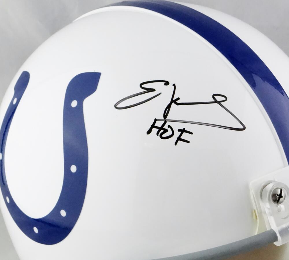 Indianapolis Colts Edgerrin James Signed White Jersey - JSA