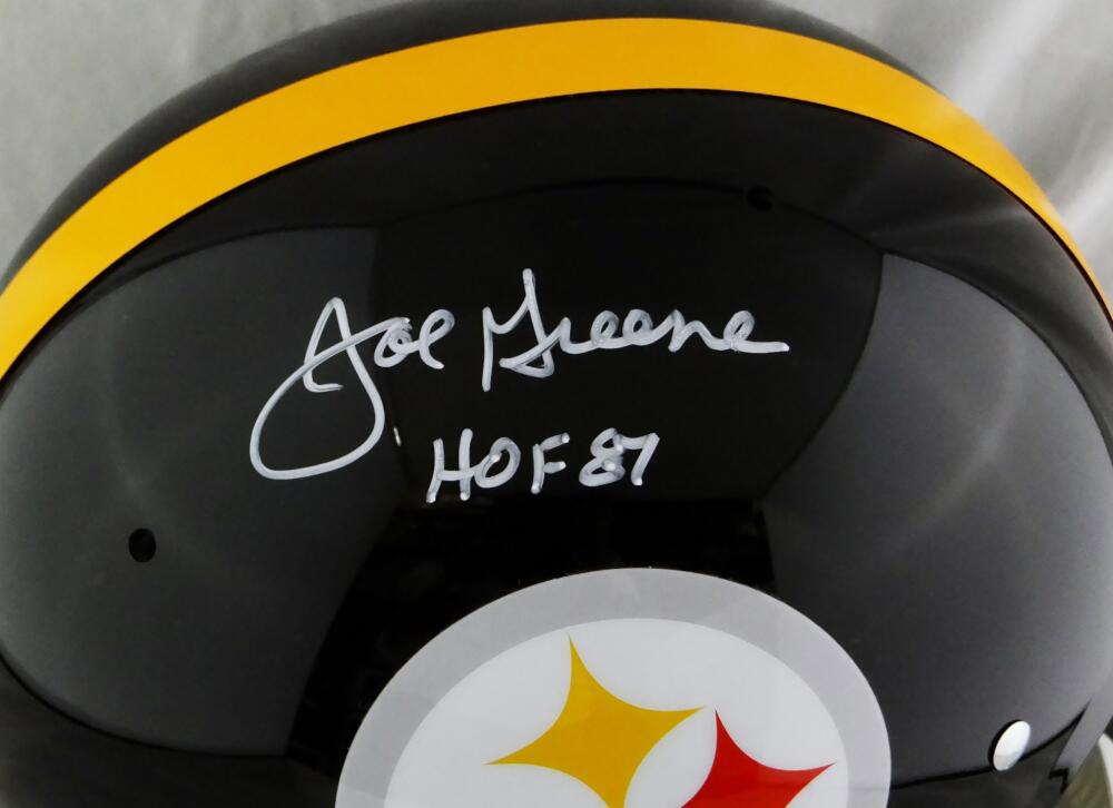 TK2 Style Custom Football Helmet Pittsburgh Steelers Joe Greene