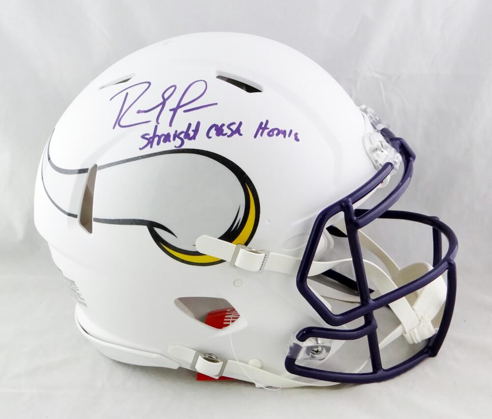 Randy moss best sale autographed helmet