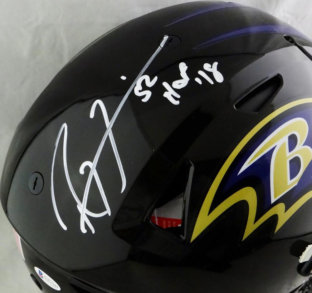 Ray Lewis Baltimore Ravens Autographed Inscribed Mitchell