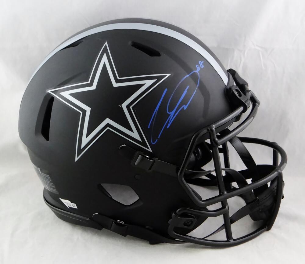 CeeDee Lamb Autographed Dallas Cowboys F/S Eclipse Speed Authentic