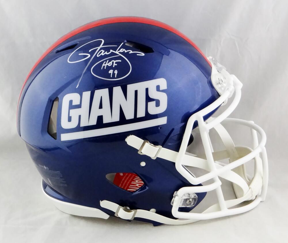 Lawrence Taylor Autographed Full Size Authentic NY Giants Helmet w/ HOF 99