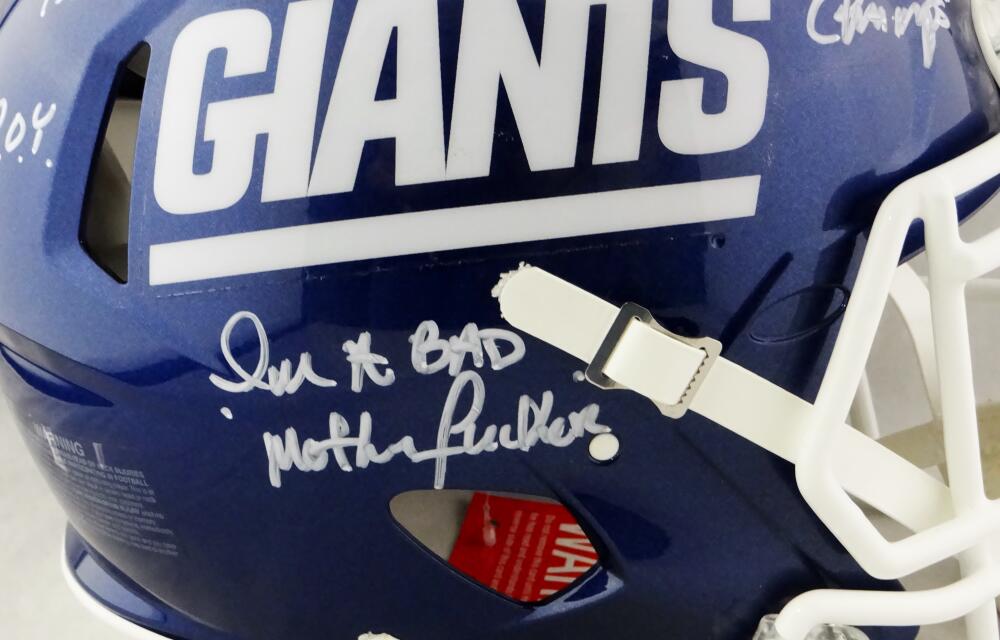 Lawrence Taylor Signed New York Giants 81-99 F/S Speed Authentic Helme –  The Jersey Source