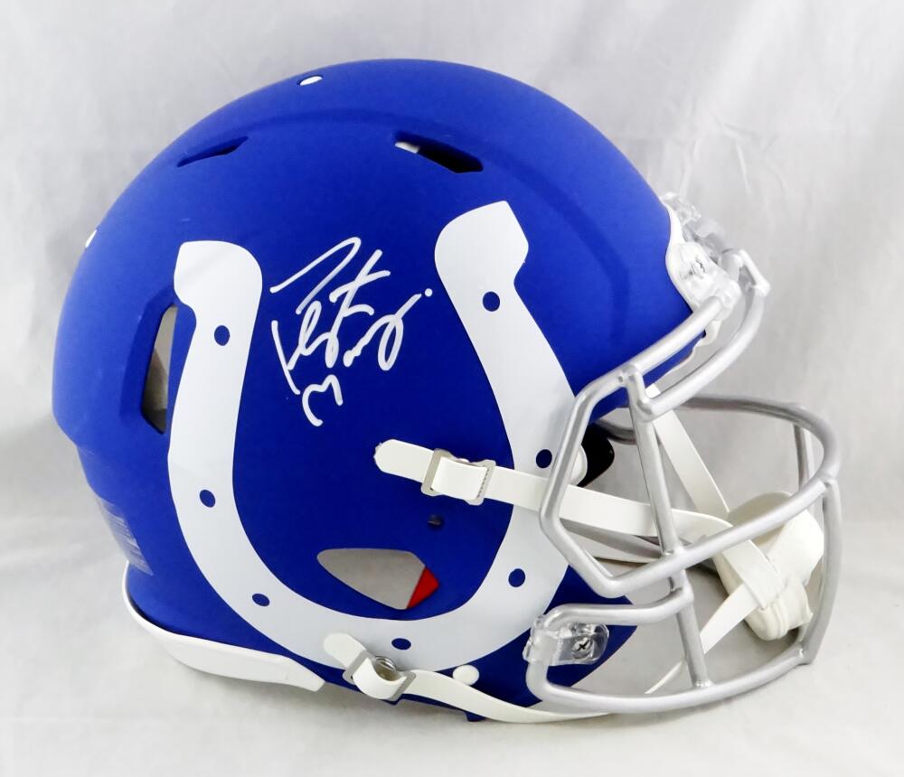 Peyton Manning Autographed Colts AMP Authentic Full-Size Football