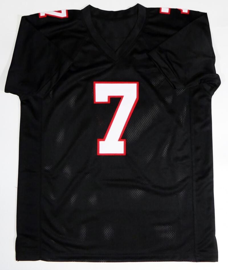 Michael Vick Autographed Signed Jersey - Black - Beckett Authentic 