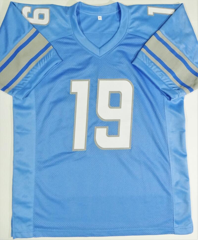 Kenny Golladay Autographed Signed Blue Custom Stitched Pro Style Football  Jersey #19- JSA Witnessed