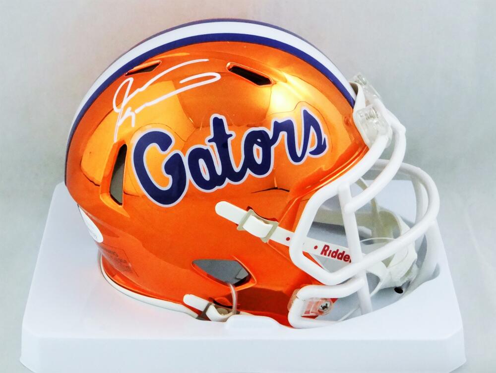 Jevon Kearse Autographed Florida Gators Chrome Mini Helmet - JSA W Aut –  The Jersey Source