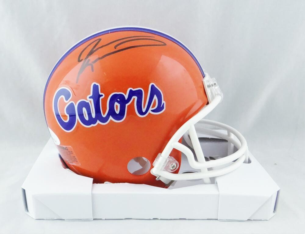 Jevon Kearse Autographed Florida Gators Mini Helmet - JSA W Auth *Blac –  The Jersey Source